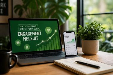 Strategi Optimalisasi Engagement Time Media Sosial untuk Meningkatkan Interaksi Audiens, Distribusi Algoritma, dan Performa Konten Organik